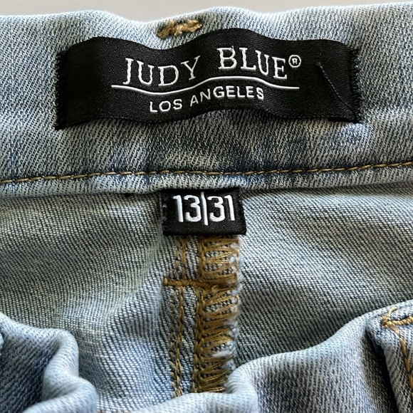 Judy Blue Pull On Skinny Fit High Rise Size 13/31 - Picture 10 of 16